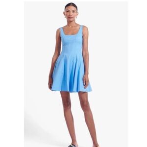 STAUD Wells Mini Dress